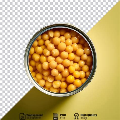 Canned orange beans | Premium AI-generated PSD