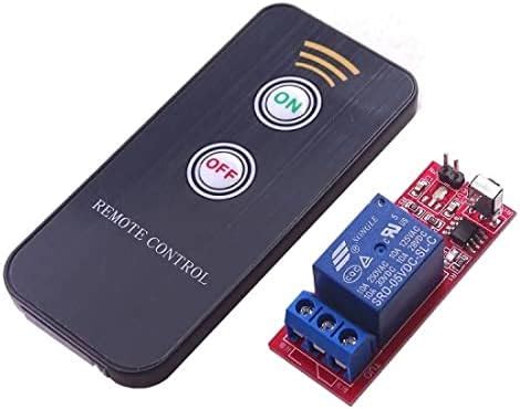 Techtonics DC 5V 1 Channel Relay Module Infrared IR Remote Switch ...