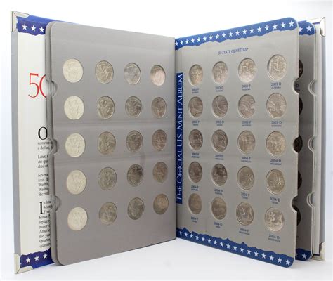 The Official US Mint Album 50 State Quarters 1999 - 2008 | Property Room