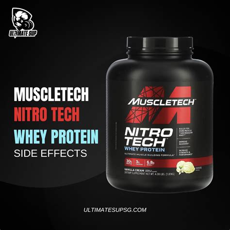The Potential Side Effects of Nitro Tech Whey Protein – Ultimate Sup