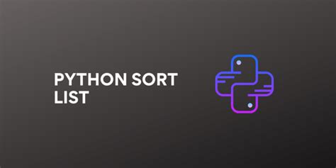 Image result for Python Sort List