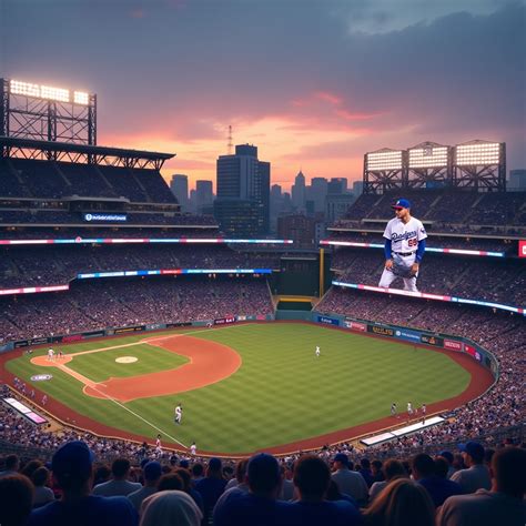 Chicago Cubs vs LA Dodgers Stadium | Stable Diffusion Online
