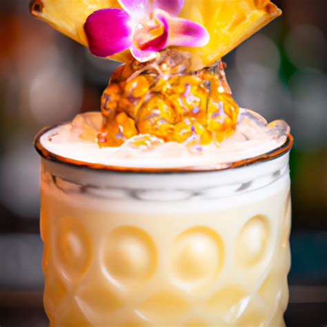 Caribou Lou, Tropical rum cocktail