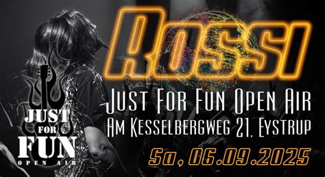 ROSSI auf dem Just For Fun Open Air in Eystrup, Am Kesselbergweg, 27324 ...