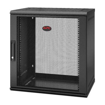 AR112SH4 - APC NetShelter 12U Wallmount Rack Enclosure Cabinet Single ...