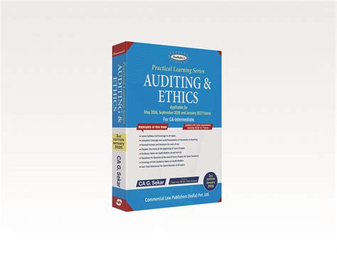 Practical Learning Series — Auditing and Ethics (CA Inter) – Commercial ...