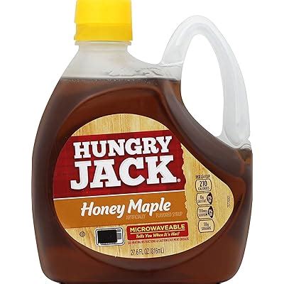 Buy Hungry Jack Microwavable Honey Maple Syrup 27.6 oz Online at Lowest ...