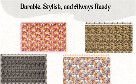 Buy Kuber Industries 60x90 Inches Waterproof Oval Dining Table Cover 6 ...