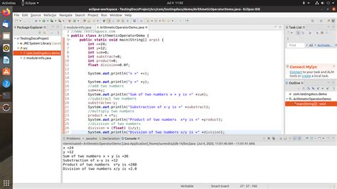 Image result for Java Program to Perform Arithmetic Operations