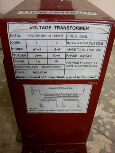 Potential Transformer - HT Potential Transformer Manufacturer from New ...