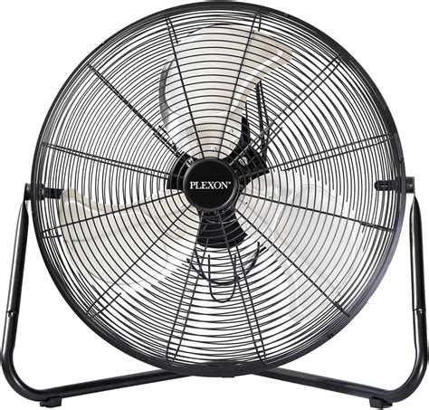 Amazon.com: Plexon 20 inch Floor Fan Industrial Fan Heavy Duty Metal ...