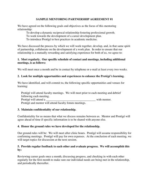 Partnership Agreement Form 的图像结果