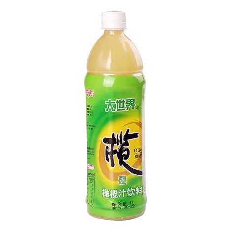 福建福州特产大世界橄榄汁饮料整箱1L*6瓶特价大瓶装果汁饮料饮品_虎窝淘