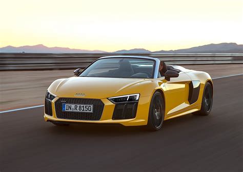 2017 Audi R8 V10 Spyder Launched from $175,100 - autoevolution