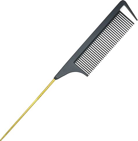 Amazon.com : LLTGMV 9.3'' Rat Tail Comb for Hair Stylist, Parting Comb ...