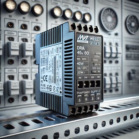 Meanwell Qatar - DIN Rail Power Supply DRA Series, Mean Well