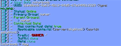 Image result for Luckperms Prefix Tutorial