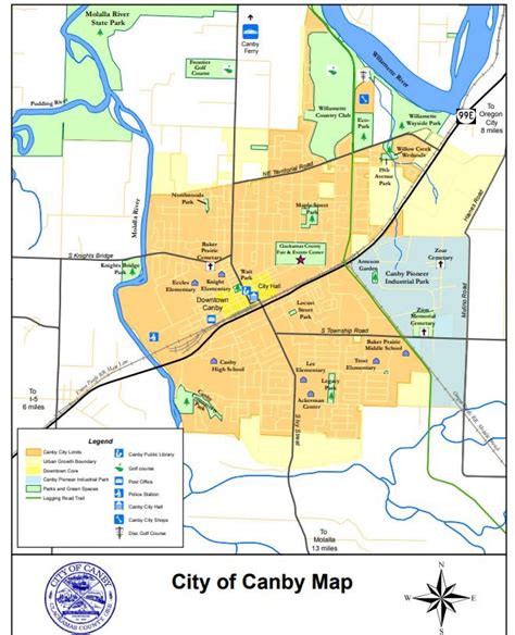 Dial-A-Ride Service Area | Canby OR