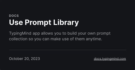 Image result for How to Create a Prompt Library
