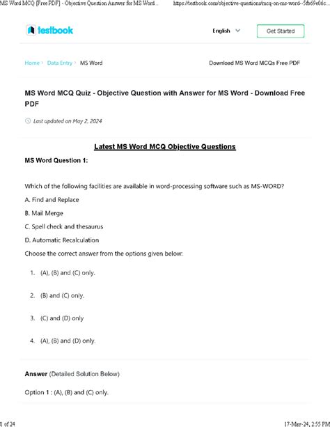 Image result for MS Word Computer Questions