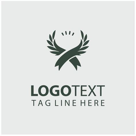 Ribbons logo illustration | Premium Vector