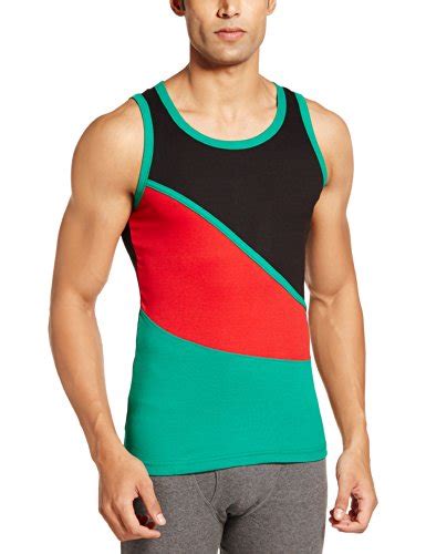 Buy Rupa Hunk Men's Cotton Vest (3011-Multi-Coloured-100) at Amazon.in