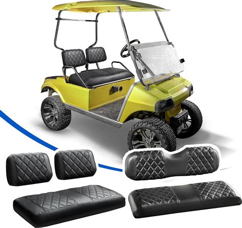 NOKINS 4PCS Golf Cart Seat Covers Kit, Front and India | Ubuy
