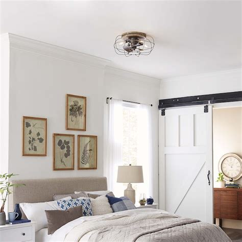 Arranmore Lighting & Fans Jaxon 22-in Charred Iron with Distressed ...