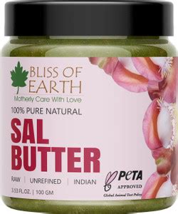 Bliss of Earth Pure Natural Sal Butter Raw|Unrefined|Indian Great For ...