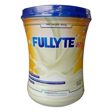 Fullyte CD Vanilla Flav Powder 400 gm : Amazon.in: Health & Personal Care