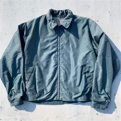 60's McGREGOR Nylon Anti Freeze マクレガー ナイロン アンチフリーズ 裏ボア スレートブルー ドリズラー ...