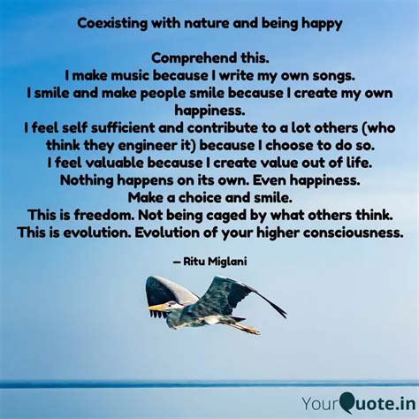 Coexisting with nature an... | Quotes & Writings by Ritu Miglani ...