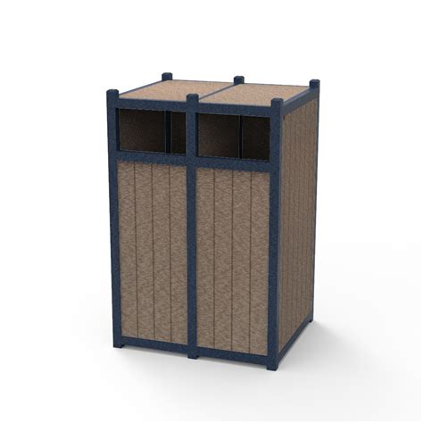 Outdoor Recycling Bins & Recycled Plastic Waste Containers