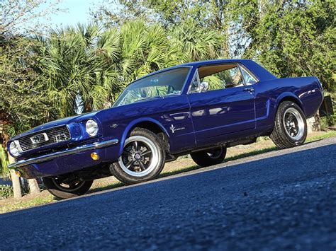 1966 Blue Mustang