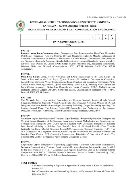 Dc - NICE - COMPUTER SCIENCE ENGINEERING - Studocu