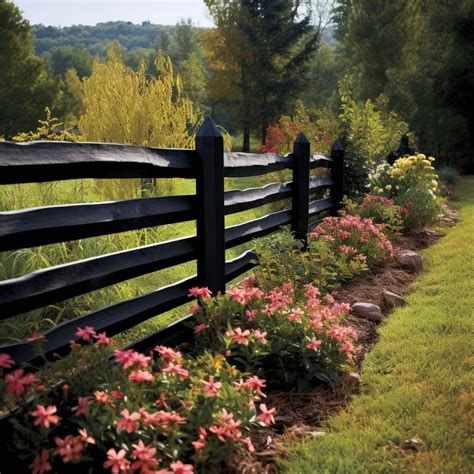 15 Gorgeous Split Rail Fence Ideas - Rhythm of the Home