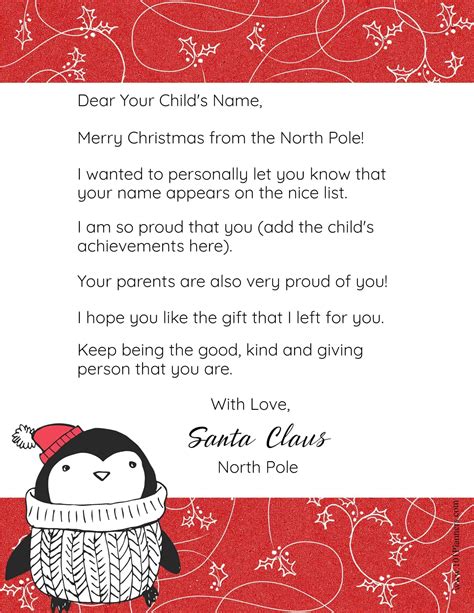 How To Write An Email From Santa To Your Child - Alcock Text