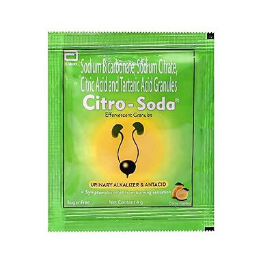 Citro-Soda - Sachet of 4 gm Granules : Amazon.in: Health & Personal Care