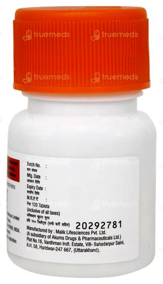 Thyzire 100 Tablet 120 - Uses, Side Effects, Dosage, Price | Truemeds