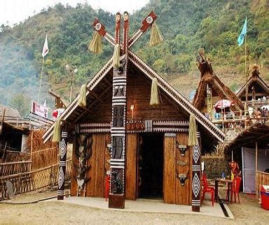 Kisama Heritage Village, Kohima,Nagaland,Nord Ost Indien