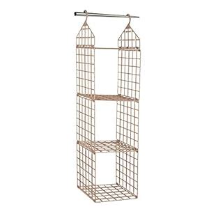 Y MOX 5 Layer Folding Clothes Storage Racks Dormitory Closet for ...