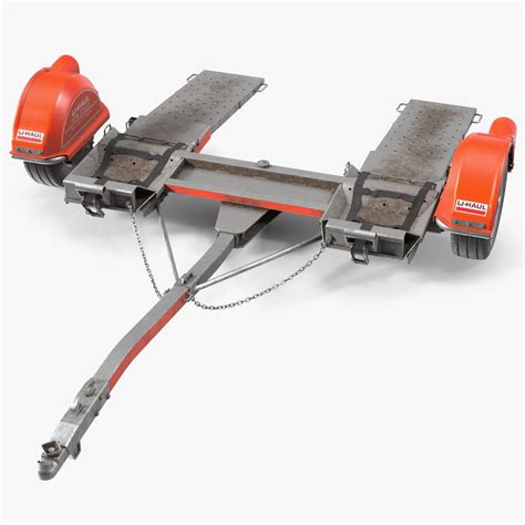 3D model Dirt U-Haul Axle Tow Dolly - TurboSquid 2051074