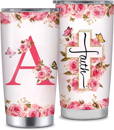 Christian Gifts for Women,20oz Personalized Religious A Tumbler, Inspirational Faith Gift for ...