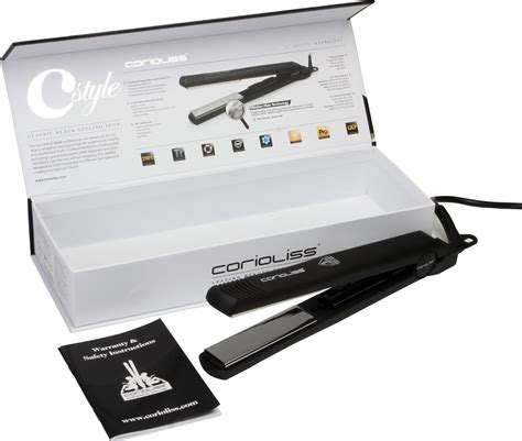 Corioliss City Style Black Titanium Hair Straightener - Corioliss ...