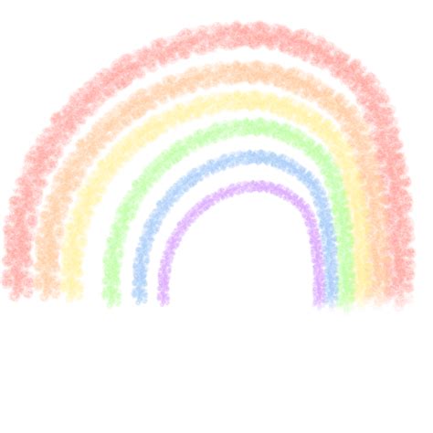 Rainbow Crayon Colour PNG, Vector, PSD, and Clipart With Transparent ...