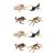 Buy NA 8 Pcs Mini Sea Animals Figurines Set Realistic Plastic Marine ...
