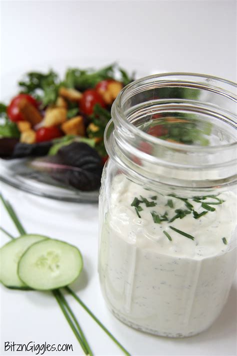 Cucumber Ranch Dressing | Ranch dressing recipe, Homemade salads ...