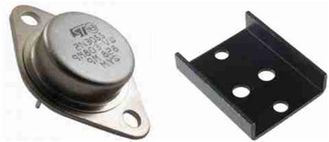 Technical hut 2N3055 Metal Transistor With heat sink Electronic ...
