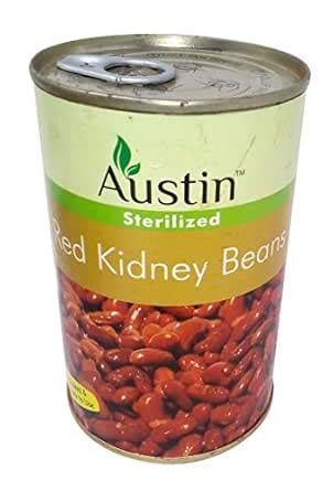Austin Red Kidney Beans - Sterilized, 400g Can : Amazon.in: Grocery ...