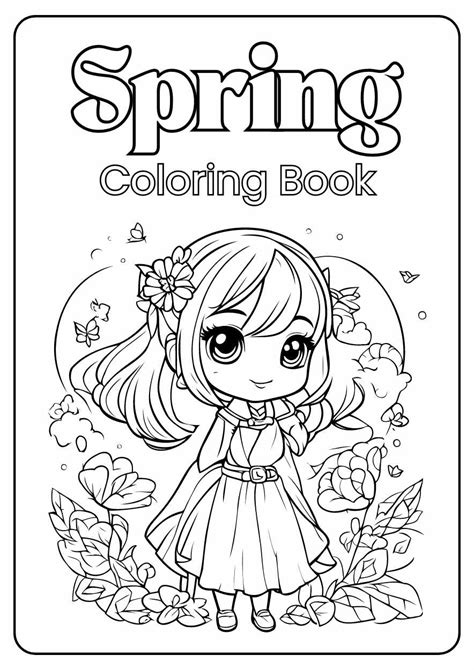 Spring Coloring Worksheets 的图像结果
